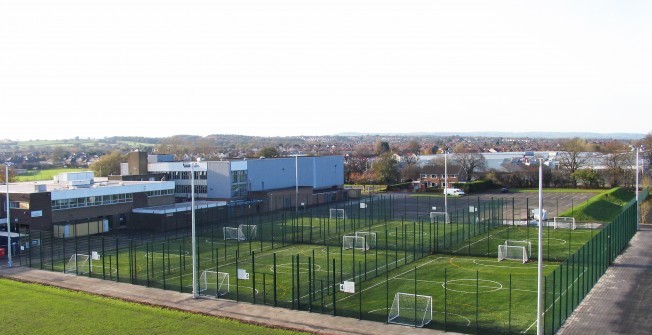 Small Sided Football Pitches in Newtown